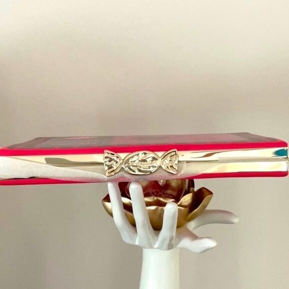 KATE SPADE NWT CANDY SHOP CANDY WRAPPER CLUTCH BAG PURSE LEATHER - Picture 10 of 13